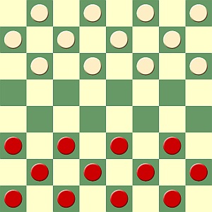 Draughts board