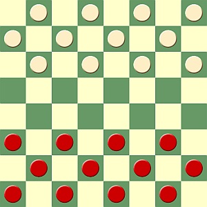 Draughts board